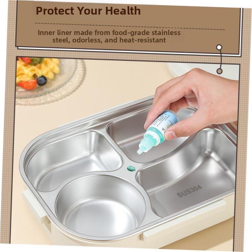 Stainless Steel cute lunch box for kids food container 饭盒