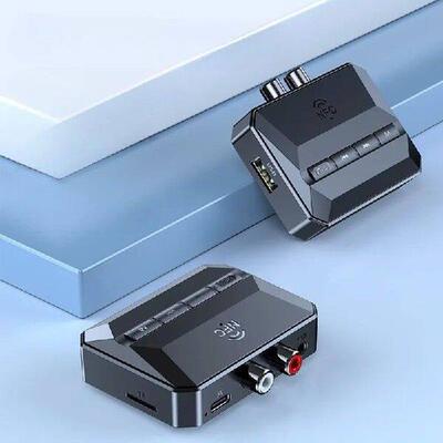 Bluetooth 5.3 Receiver Car NFC Stereo AUX 3.5mm Jack RCA