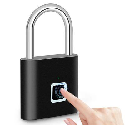 KERUI Keyless USB Charging Fingerprint Lock Smart Padlock Wa