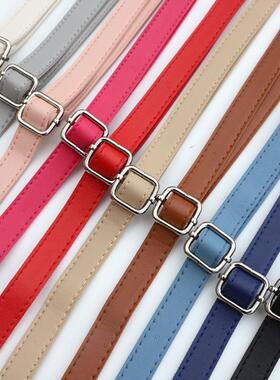 New 138cm Long PU Leather Shoulder Bag Strap bag Handles DIY