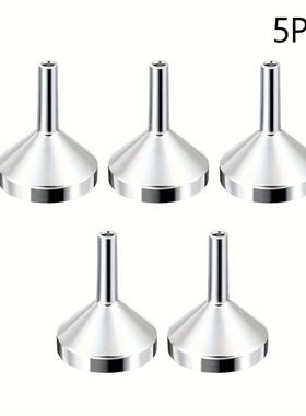1/3/5pcs Refillable Perfume Bottle Funnel, Mini Perfume Trav