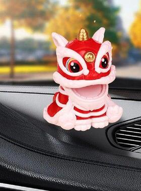 Chinese Style Lion Dance Figure New Year Home Decoration