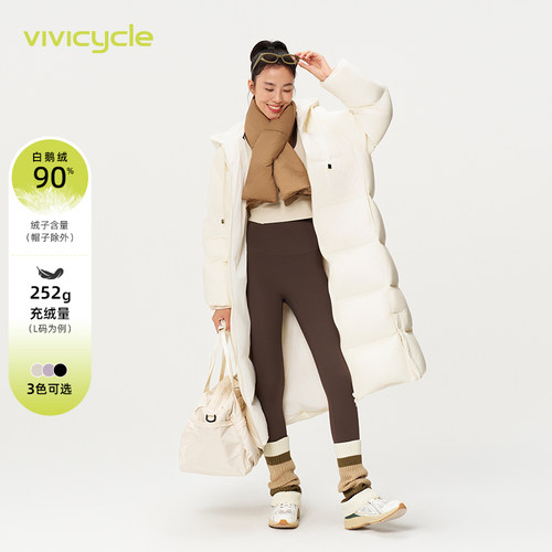 长款秋冬鹅绒服VIVICYCLE