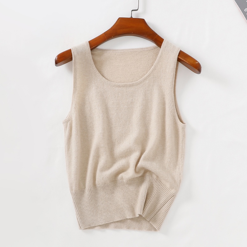 100%纯羊绒 小背心