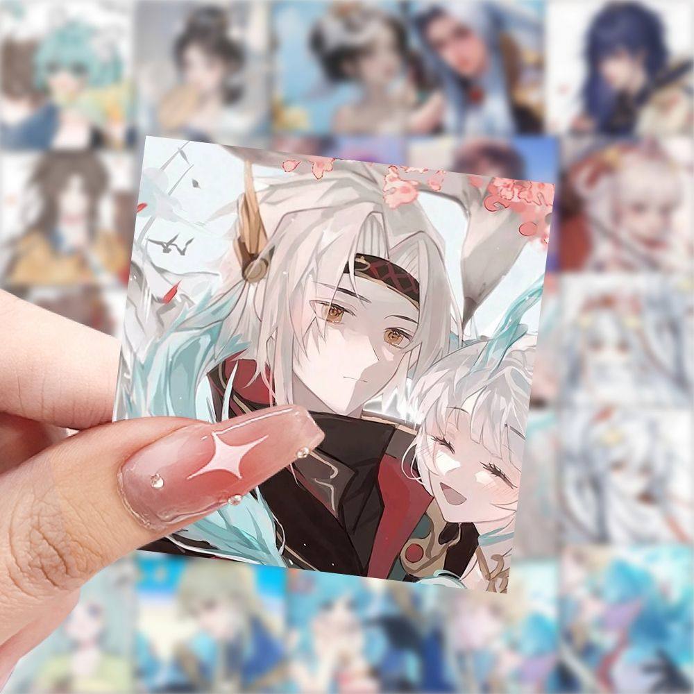 王者CP漫画头像贴纸王者荣耀周边游戏手机壳行李箱桌面卡通手账