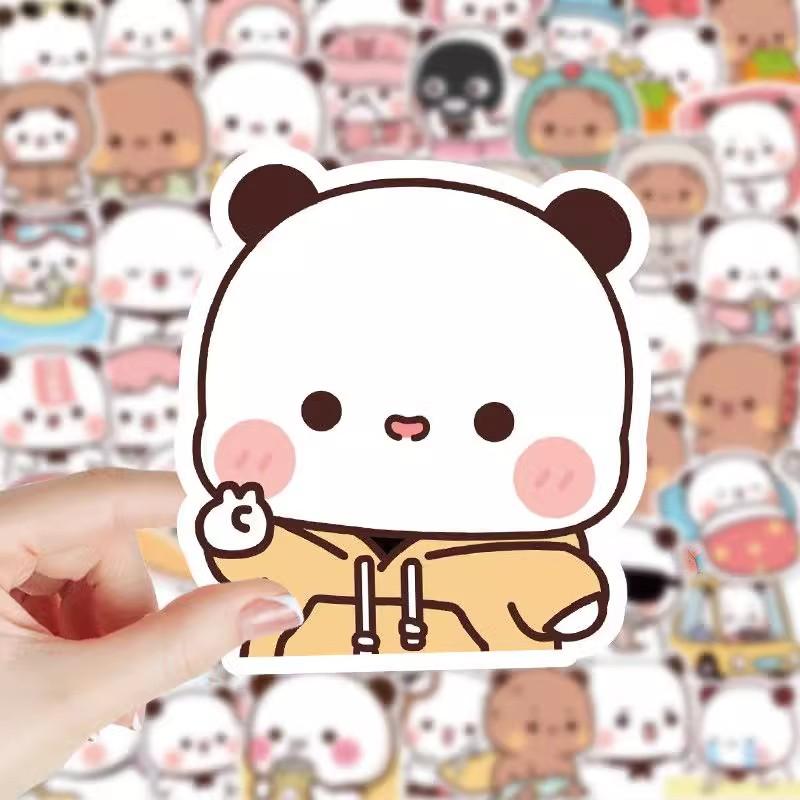 卡通一二和布布表情包贴纸