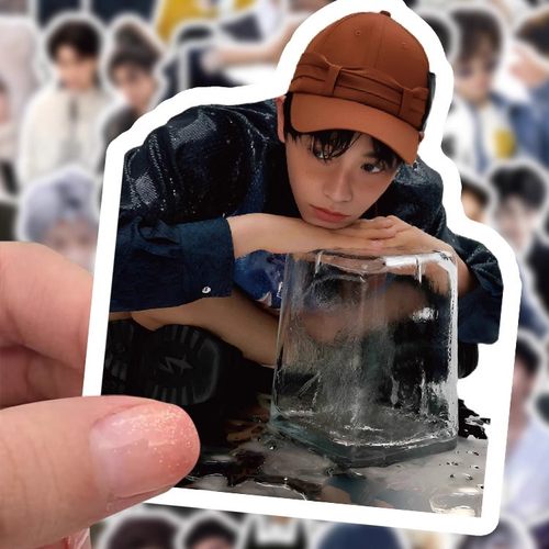 63张丁禹兮贴纸帅气男明星周边