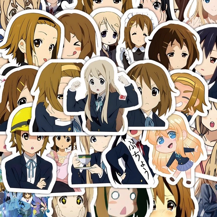 120张轻音少女贴纸合集