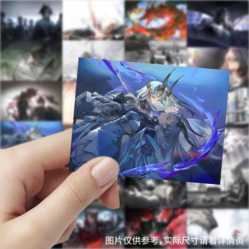 188张明日方舟CG贴纸ins风爆款游戏周边高颜值装饰手账防水贴画