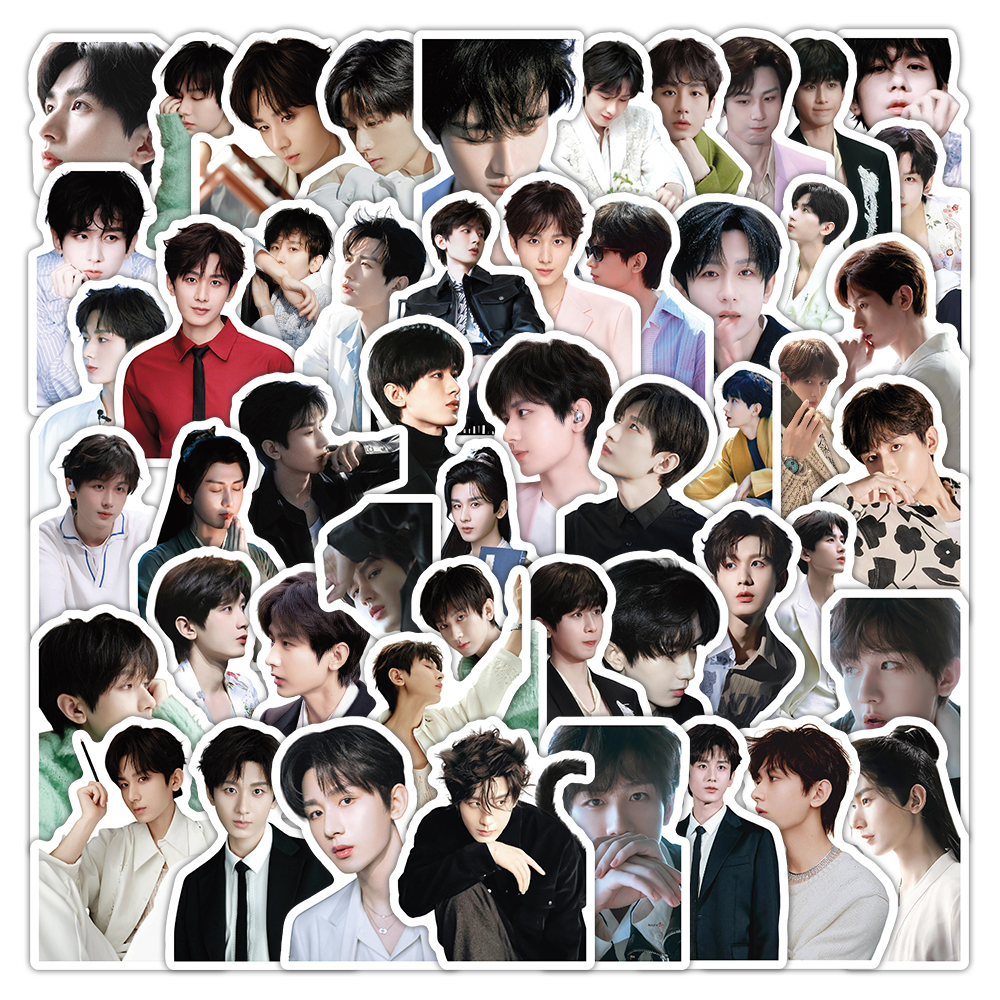 63张成毅贴纸人物素材防水