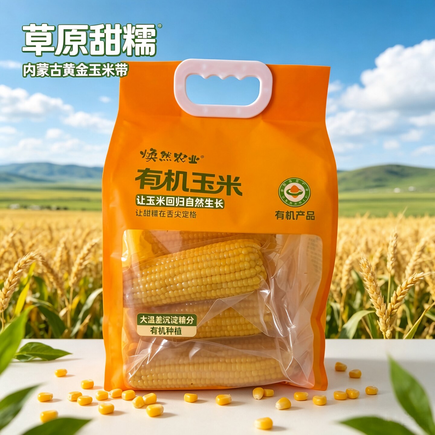 焕然农业有机玉米草原甜糯