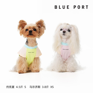 背心防晒冷感T恤 BluePort宠物衣服猫狗凉凉衣半袖