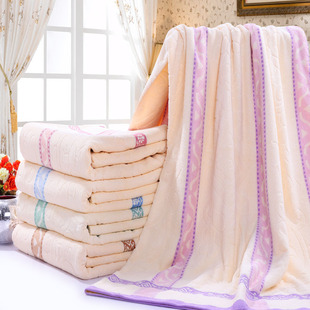 夏季 毛巾被纯棉 双人单人加厚毛巾毯全棉空调被儿童学生盖毯 老式