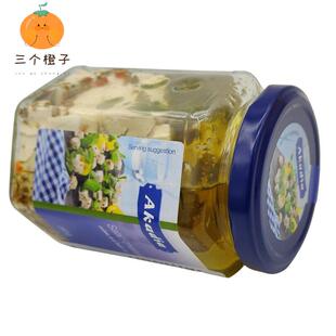 琪雷萨油浸发达白奶酪265g丹麦进口菲达芝士飞达干酪 含香草 即食