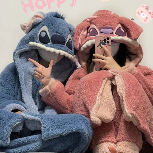 xcMmV情侣珊瑚绒加厚加绒睡衣