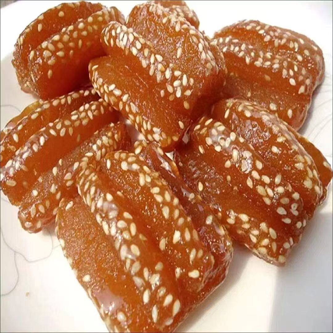 【山东特产】蜜三刀正宗山东蜜翻花芝麻条传统糕点特产蜜食批发