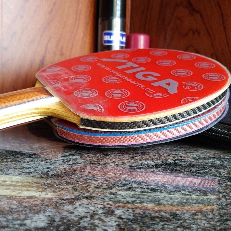 乒乓球拍3K碳纤维护边条亚光硬度防撞防磕碰超级耐用自粘底板
