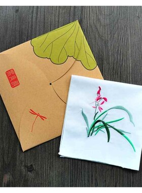 苏绣成品苏州刺绣高档绣花手帕送男女士手工手绢特色出国礼