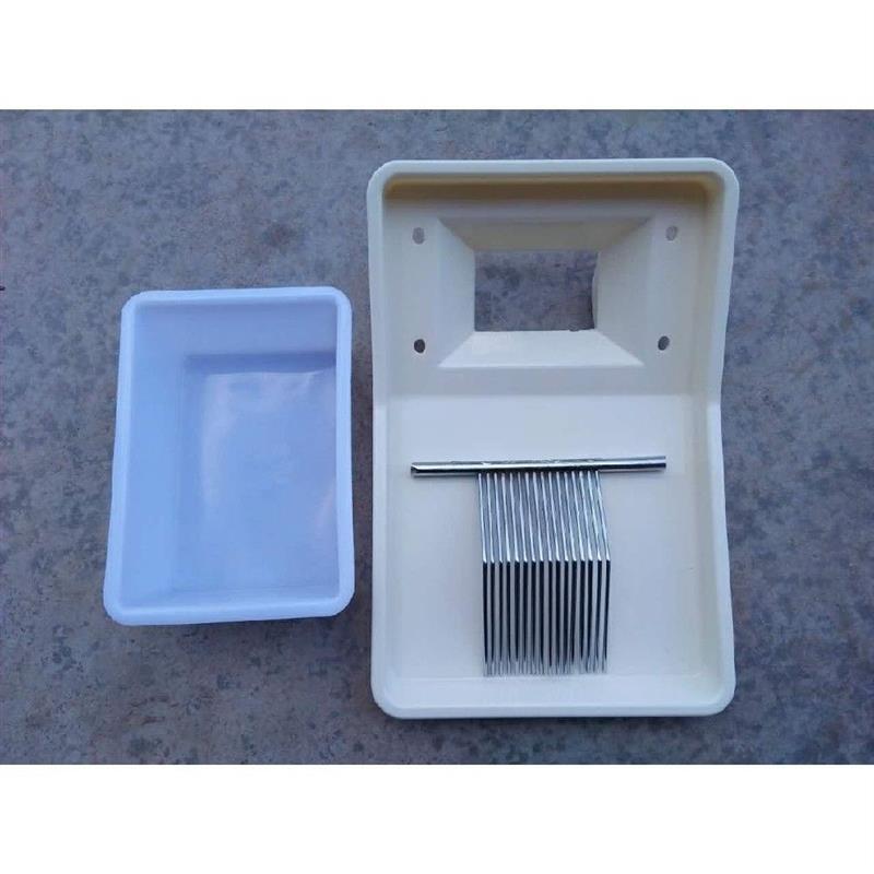 手动切肉机切片机电动商用绞肉机切肉片机刀片刀梳配件接肉投料盘