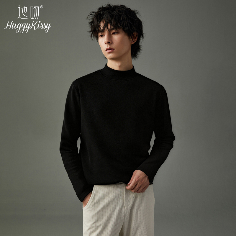 HuggyKissy男士打底衫保暖上装