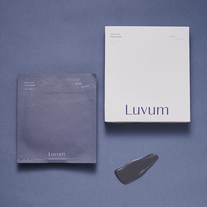 韩国LuVum泥浆面膜清洁收缩毛孔