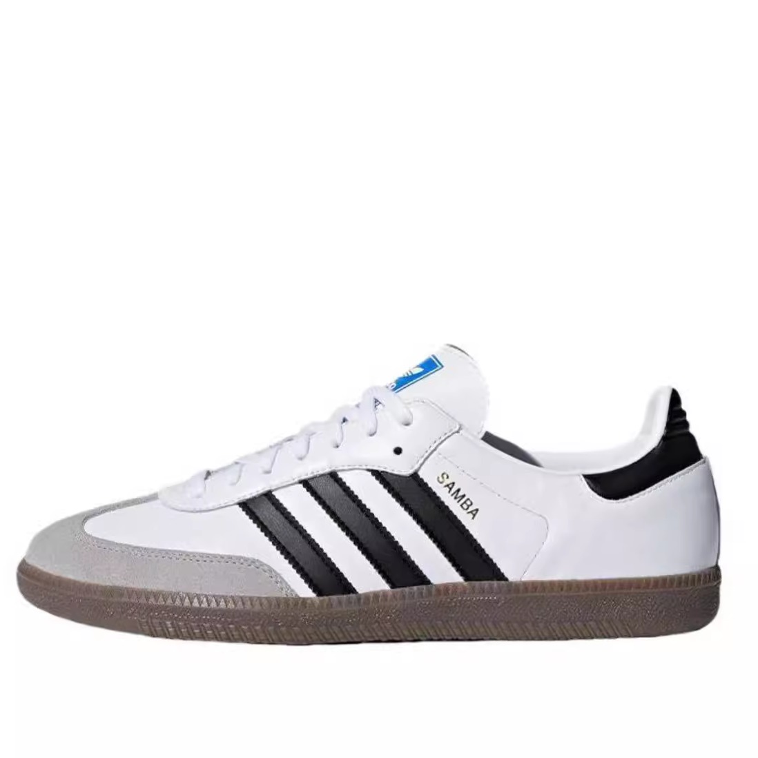 adidas Originals Samba OG 经典复古百搭耐磨合成革圆头薄底