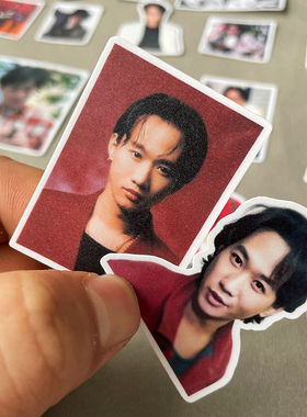 黄家驹贴纸 Beyond乐队组合款单人款黄伯应援手账贴 行李箱装饰贴