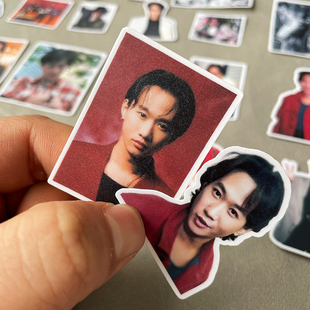 行李箱装 黄家驹贴纸 黄伯应援手账贴 单人款 饰贴 Beyond乐队组合款