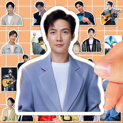 0713贴纸再就业男团陈楚生苏醒路虎张远王栎鑫王铮亮单人帅气新款