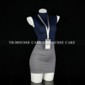 性感纯欲御姐OL职业紧身包臀秘书装 cos角色扮演约会制服晴趣qqny