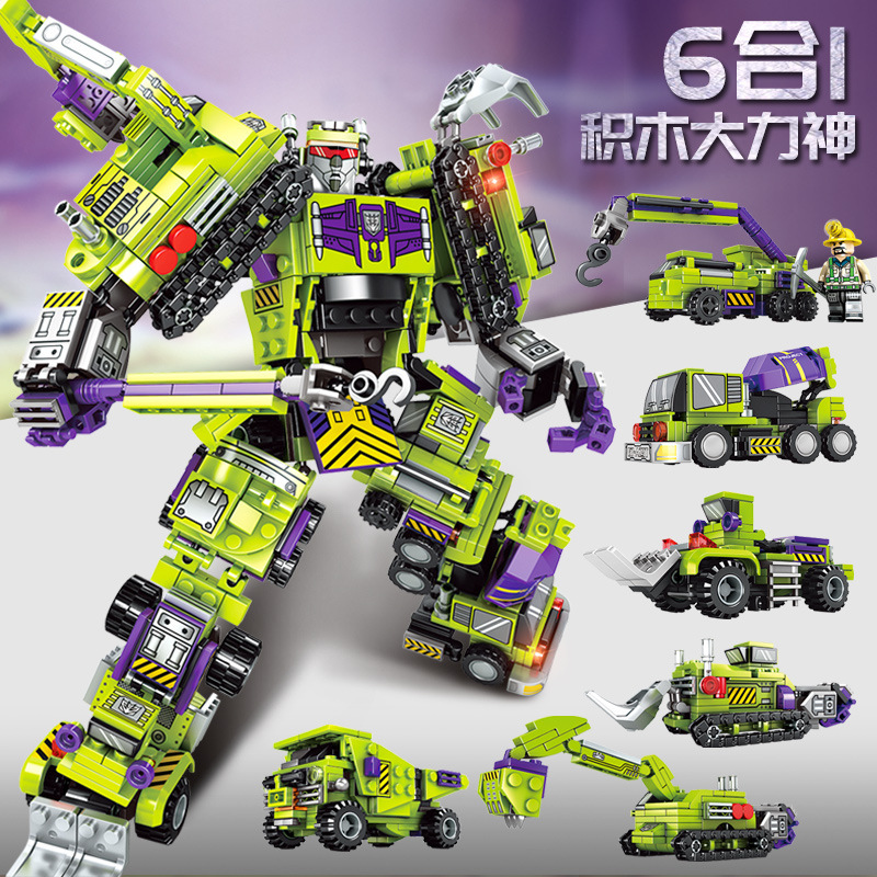 森宝正品大力神积木【独家】