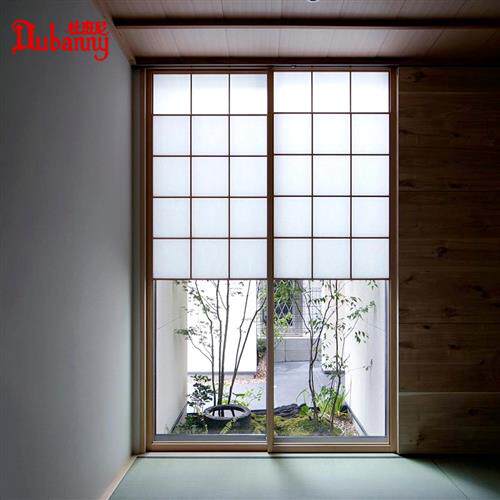 日式推拉门雪见门上下拉门实木隔断门屏风原木风装修樟子门雪见窗