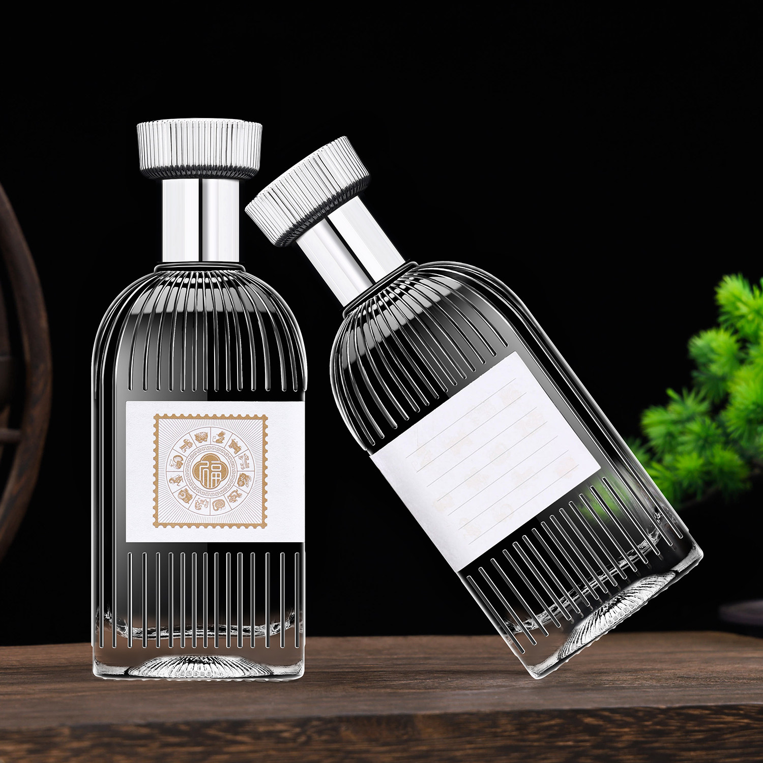 酒瓶空瓶高档密封玻璃500ml一斤