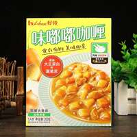 【 Whole Box 】 Haoshiwei Dudu Curry 200g Chicken and Beef Flavor Hot Mixed Rice and Noodles Ready-to-eat Curry Sauce thumbnail 2