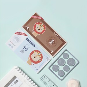 晨光数学课学习币小学生一二年级儿童学具钱币元角分教具纸币换算