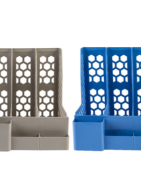 晨光文件框文件架/文件框/文件栏多功能三联文件架文件收95291A4