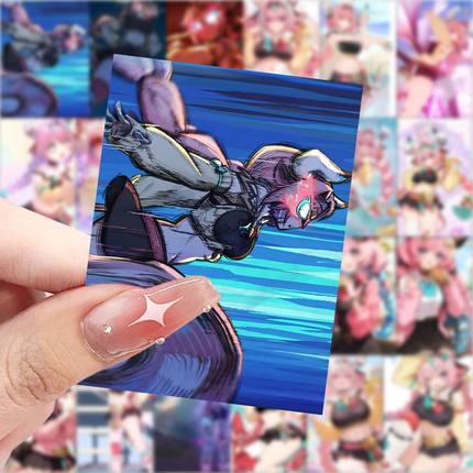 63张瓦雷莎贴纸游戏周边二次元装饰手机壳笔记本电脑防水贴画diy