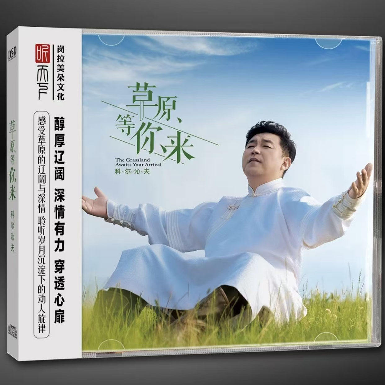 听天下 科尔沁夫 草原等你来 DSD 1CD 无损音质人声发烧碟 正版