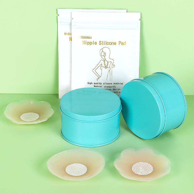 工厂夏季隐形硅胶乳贴超薄防凸点防走光乳头贴胸贴女泳衣用