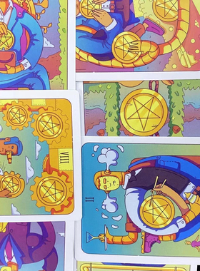 【现货】The art of adventure tarot冒险艺术塔罗牌泛维特复刻牌