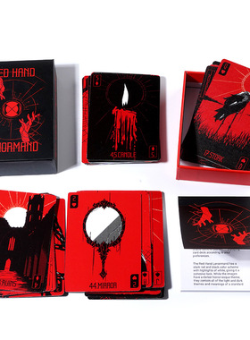Red hand lenormand 血手雷诺曼利诺曼卡牌