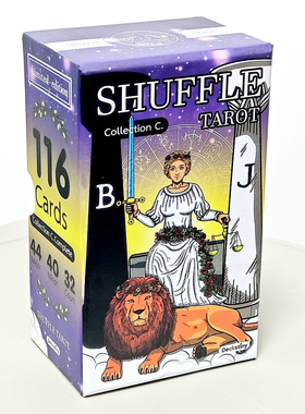Shuffle tarot 乱序塔罗牌卡罗牌泛伟特维特系进阶复刻牌