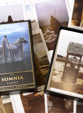 The somnia tarot 索姆尼亚暗黑摄影风塔罗牌卡罗牌维特系