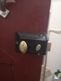 牛头牌老式双保险防盗门锁 二保险门锁 木门锁铜芯暗锁老款式