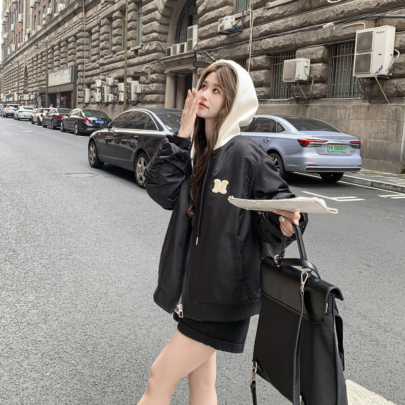 现货！！加棉加厚冬装新款撞色棒球服棉衣外套8316#-P165-K239,女装棉衣/棉服,浙宝B馆111（原065）