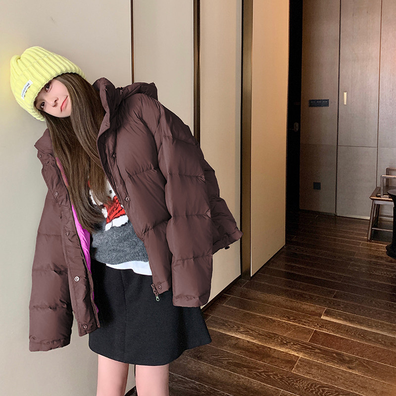 现货撞色设计感羽绒服B111-8326-P235-K348,女装羽绒服,浙宝B馆111（原065）