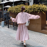 现货！！设计感大摆裙刺绣防晒衣套装裙B111-8301-P145-K198，女装套装/套裙，浙宝B馆111（原065）