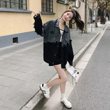 【现货数据好补单款】不规则拼接牛仔外套B111-8311-P145-K208，女装短外套，浙宝B馆111（原065）
