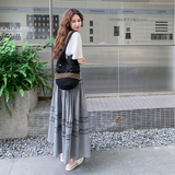 格子吊带裙+T恤两件套ZB111-937-P155-K228，女装连衣裙，浙宝B馆111（原065）