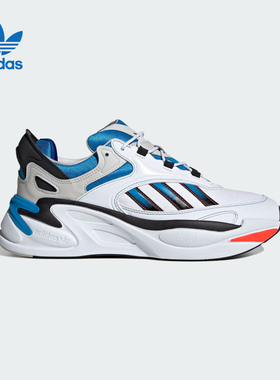 阿迪达斯三叶草男女款OZMORPH 复古舒适厚底运动休闲健步鞋IE2022